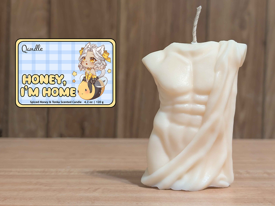 Honey, I'm Home Masculine Body Candle