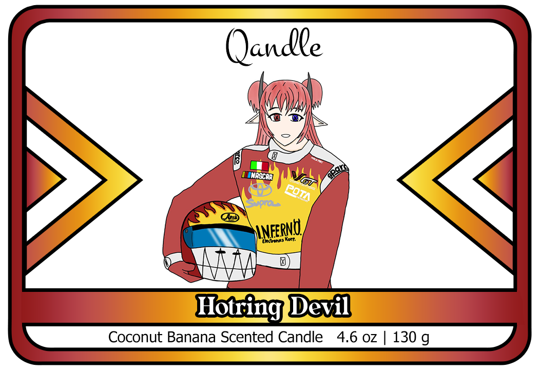 Hotring Devil Curvy Body Candle