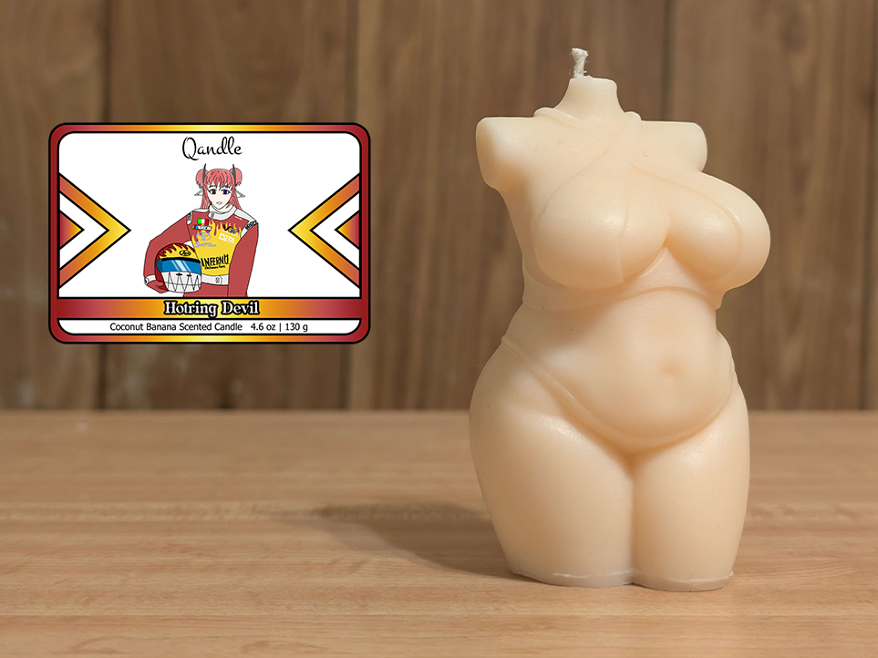 Hotring Devil Curvy Body Candle