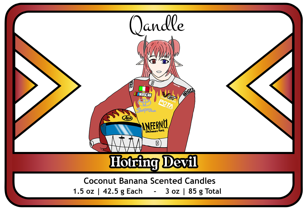 Hotring Devil Heart Candles