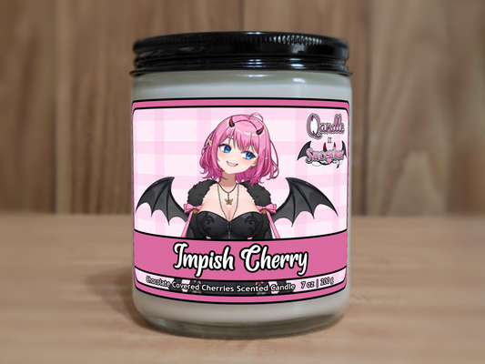 Impish Cherry Candle