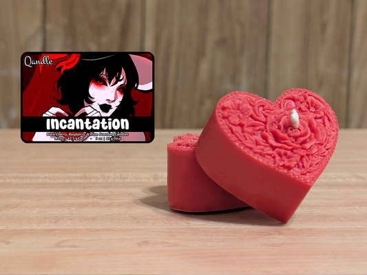 Incantation Heart Candles