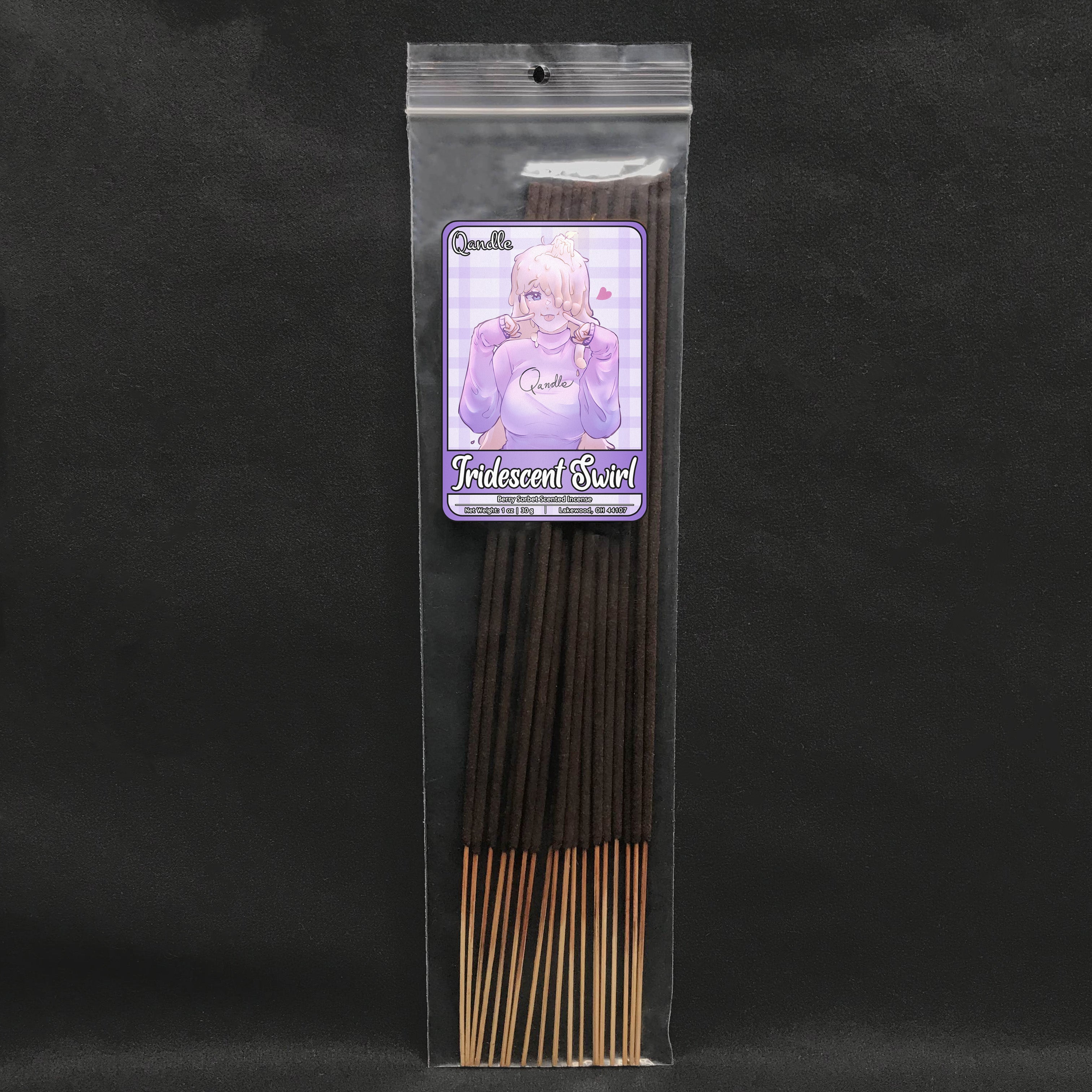 Iridescent Swirl Incense Sticks