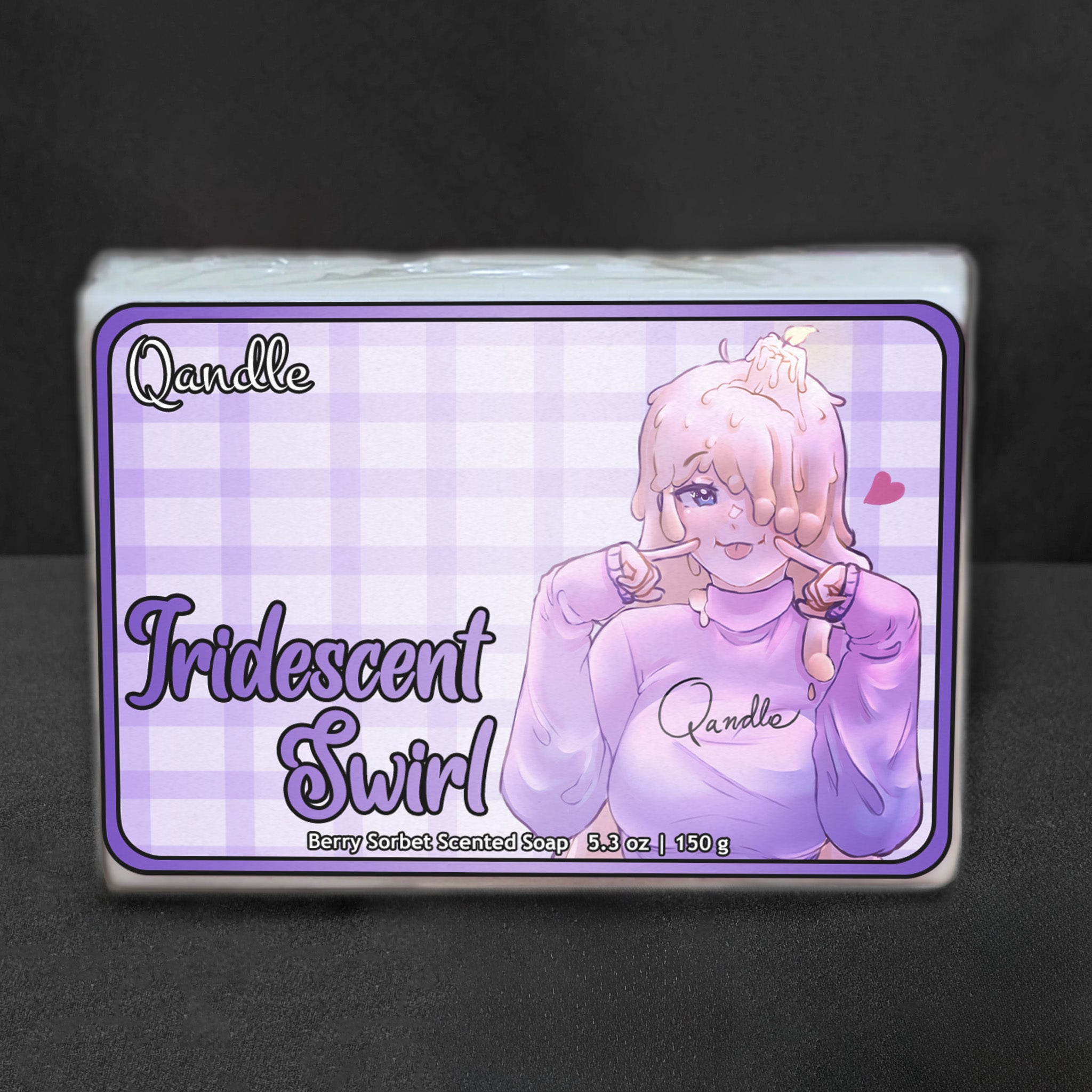 Iridescent Swirl Soap Bar