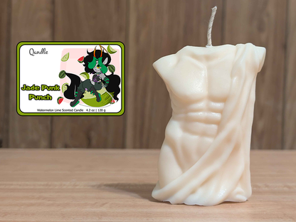 Jade Punk Punch Masculine Body Candle