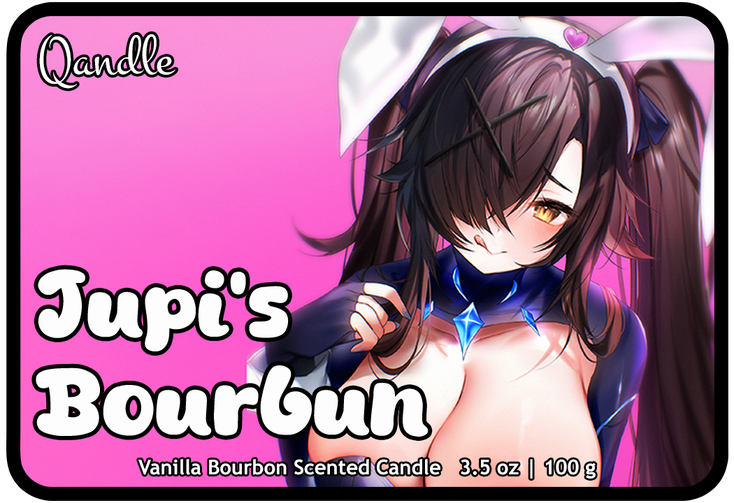 Jupi's Bourbun Feminine Body Candle