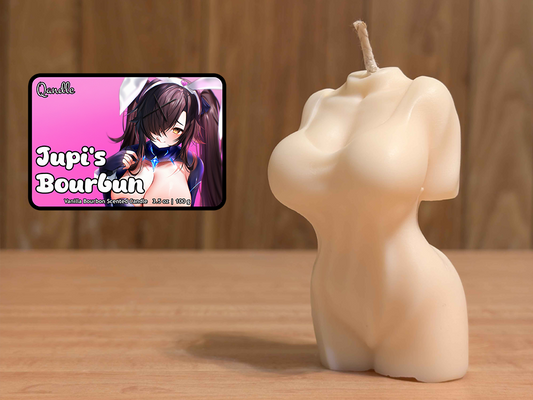 Jupi's Bourbun Feminine Body Candle