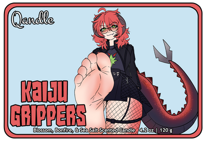 Kaiju Grippers Masculine Body Candle