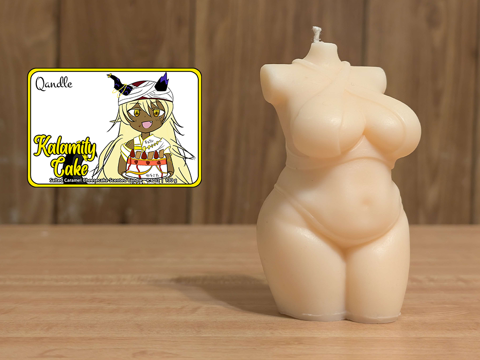 Kalamity Cake Curvy Body Candle