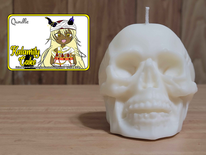 Kalamity Cake Skull Candle