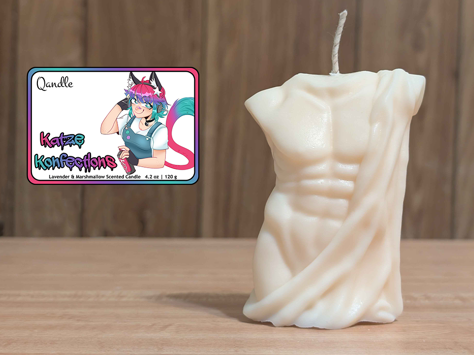 Katze Konfections Masculine Body Candle