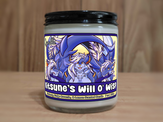 Kitsune's Will O' Wisp Candle