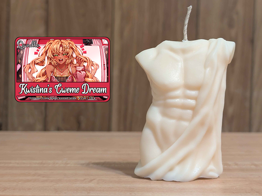 Kwistina's Cweme Dream Masculine Body Candle