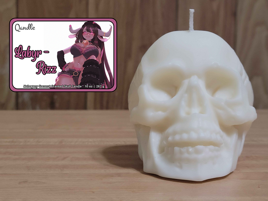 Labyr-Rizz Skull Candle