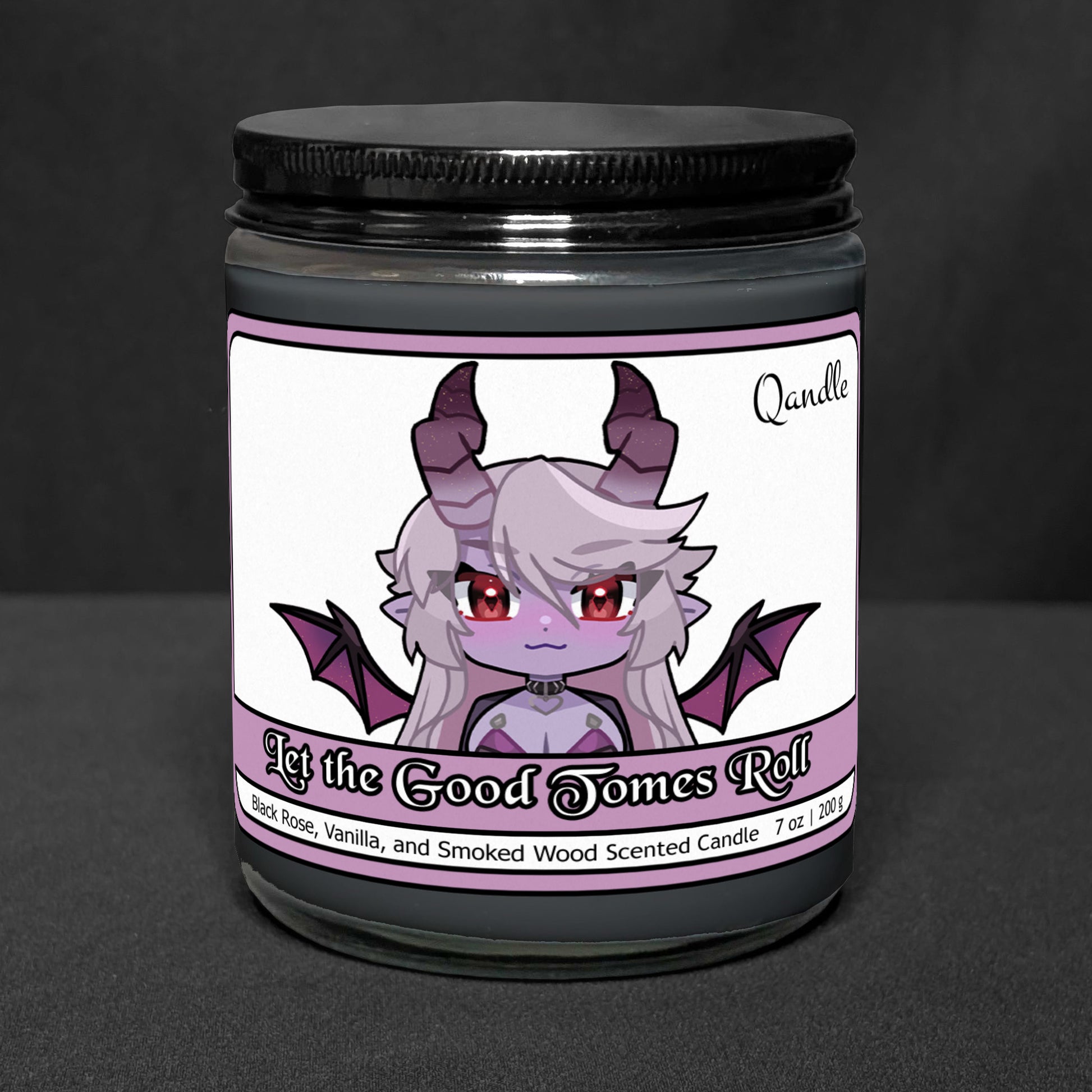 Let the Good Tomes Roll Candle