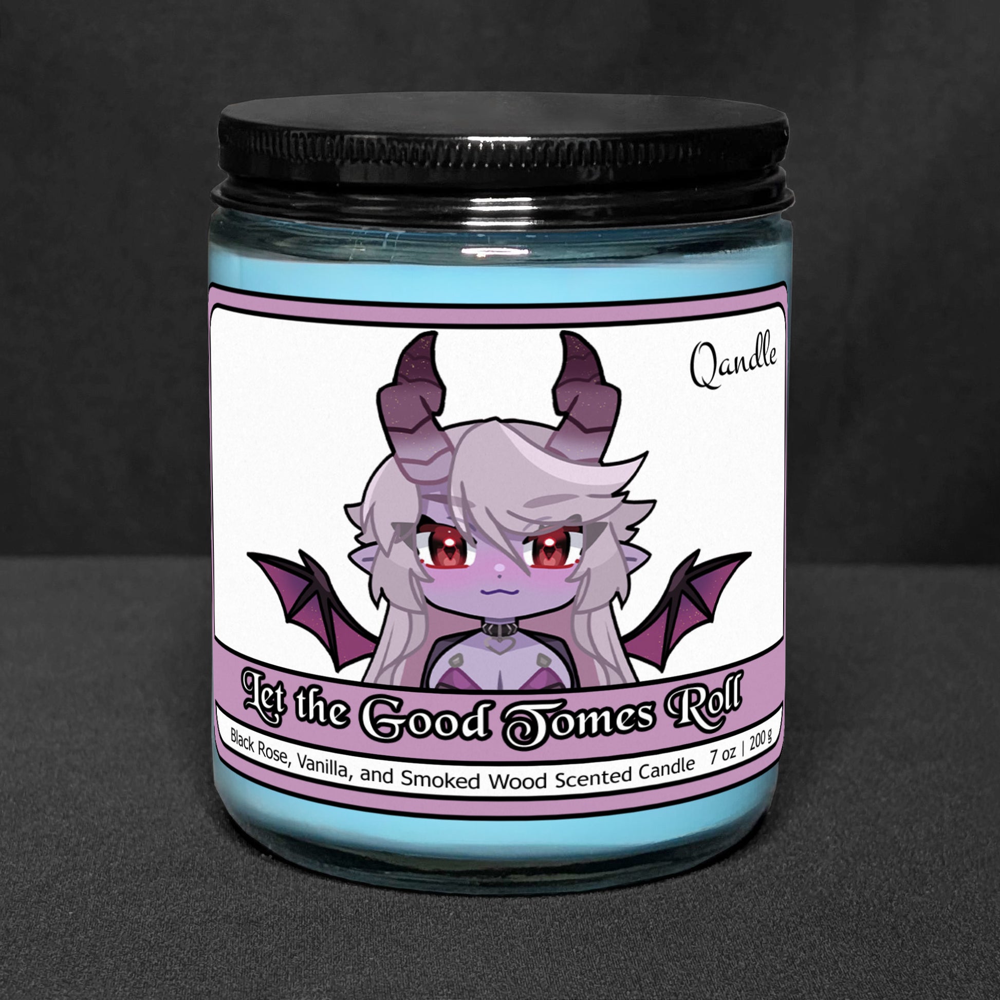 Let the Good Tomes Roll Candle