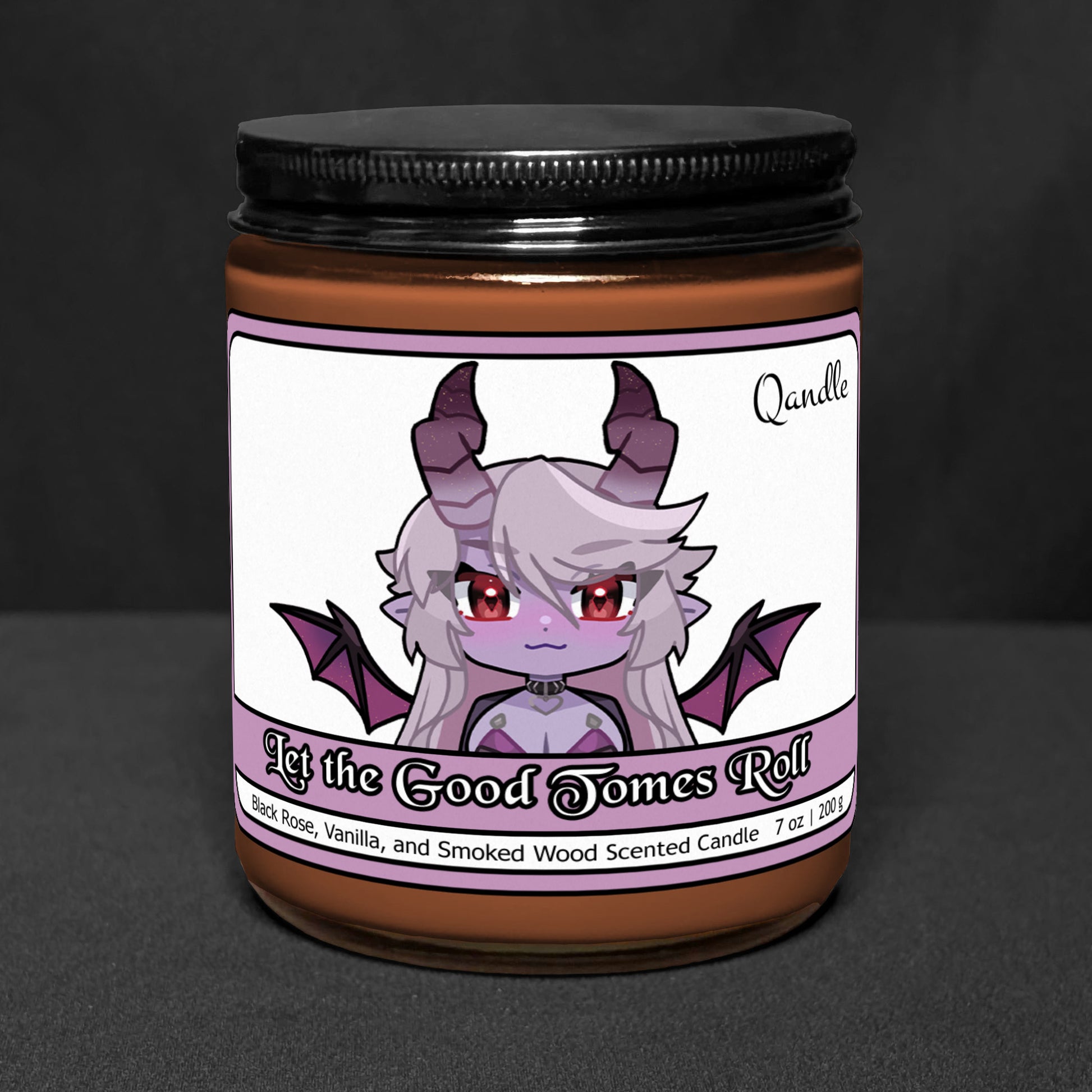 Let the Good Tomes Roll Candle