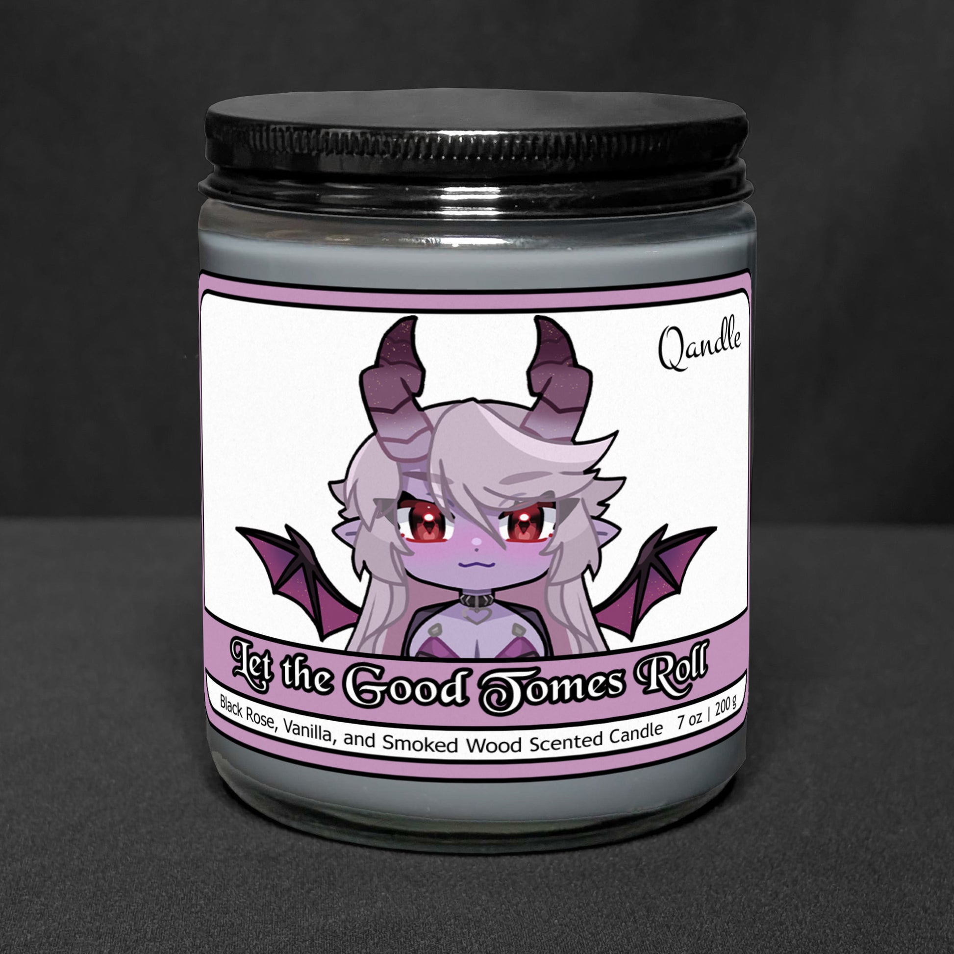 Let the Good Tomes Roll Candle