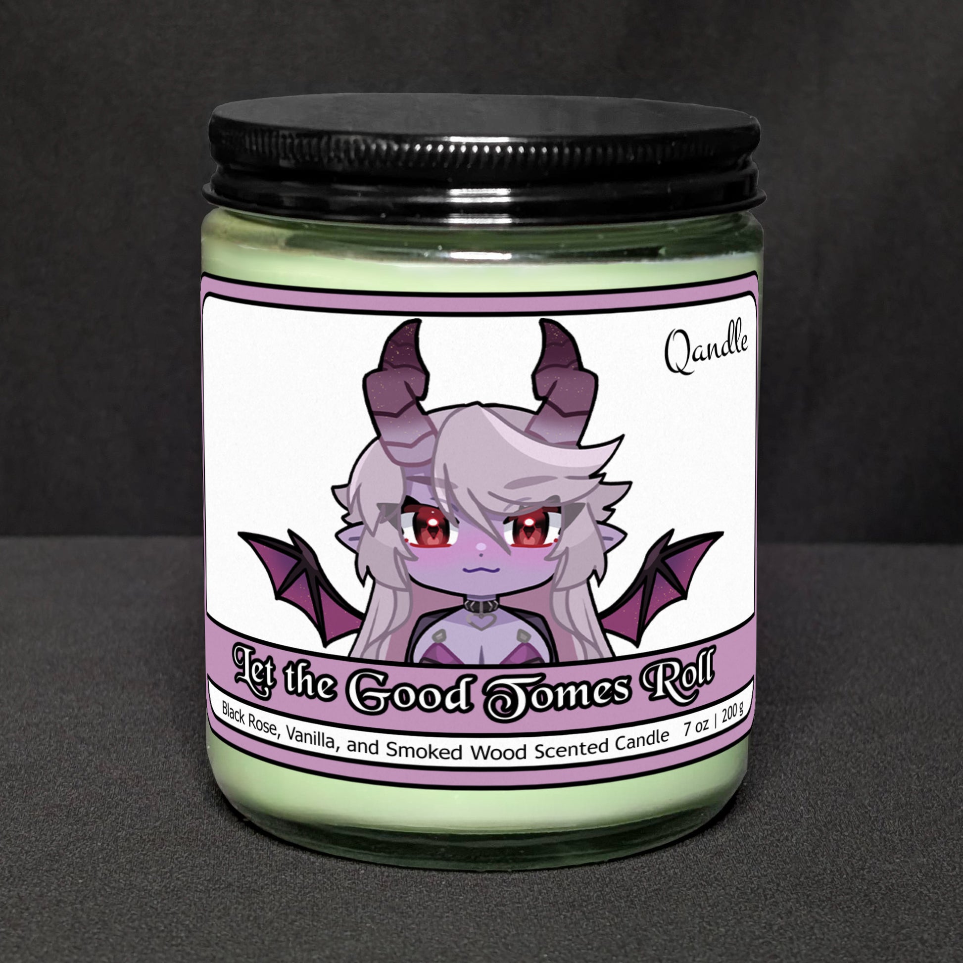Let the Good Tomes Roll Candle