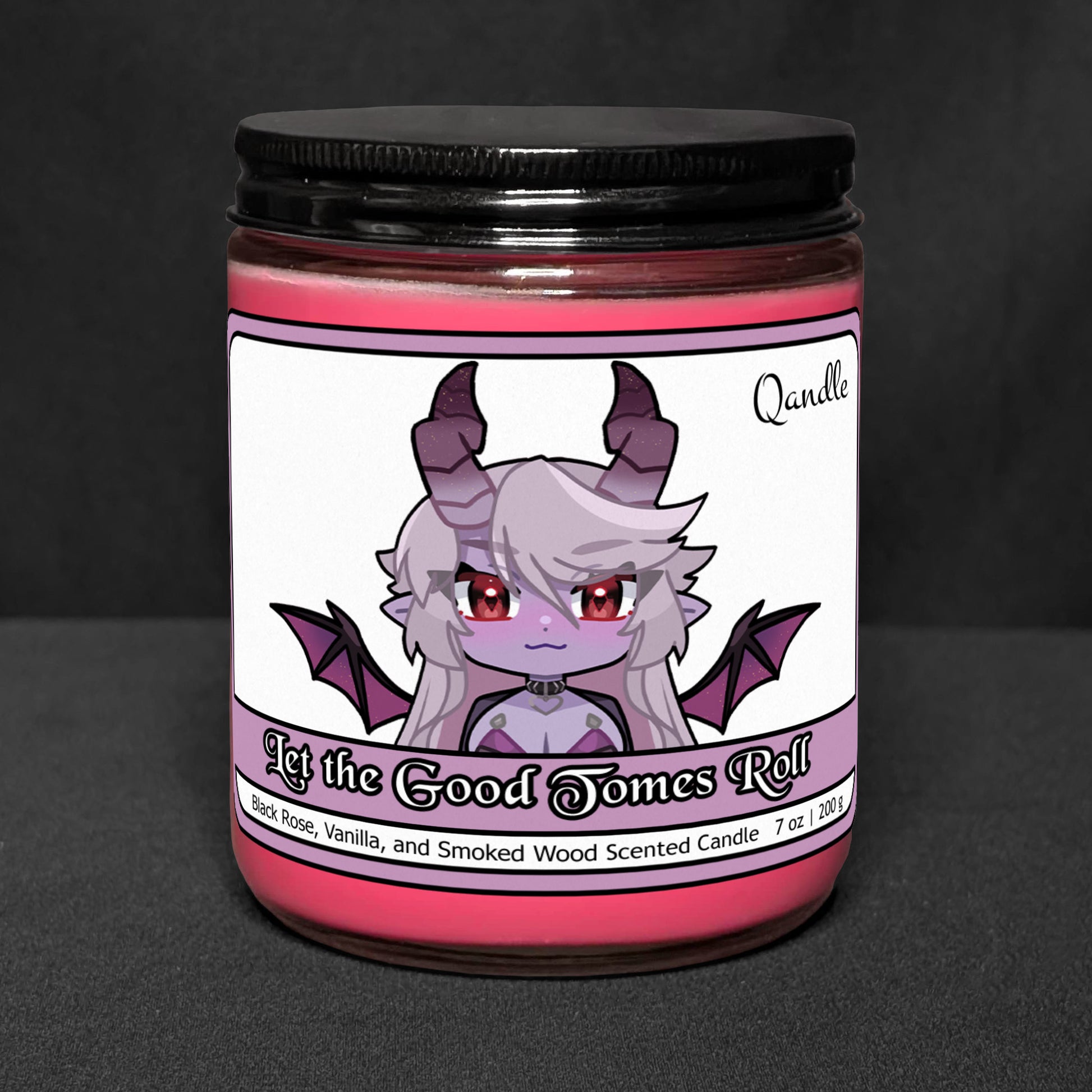 Let the Good Tomes Roll Candle
