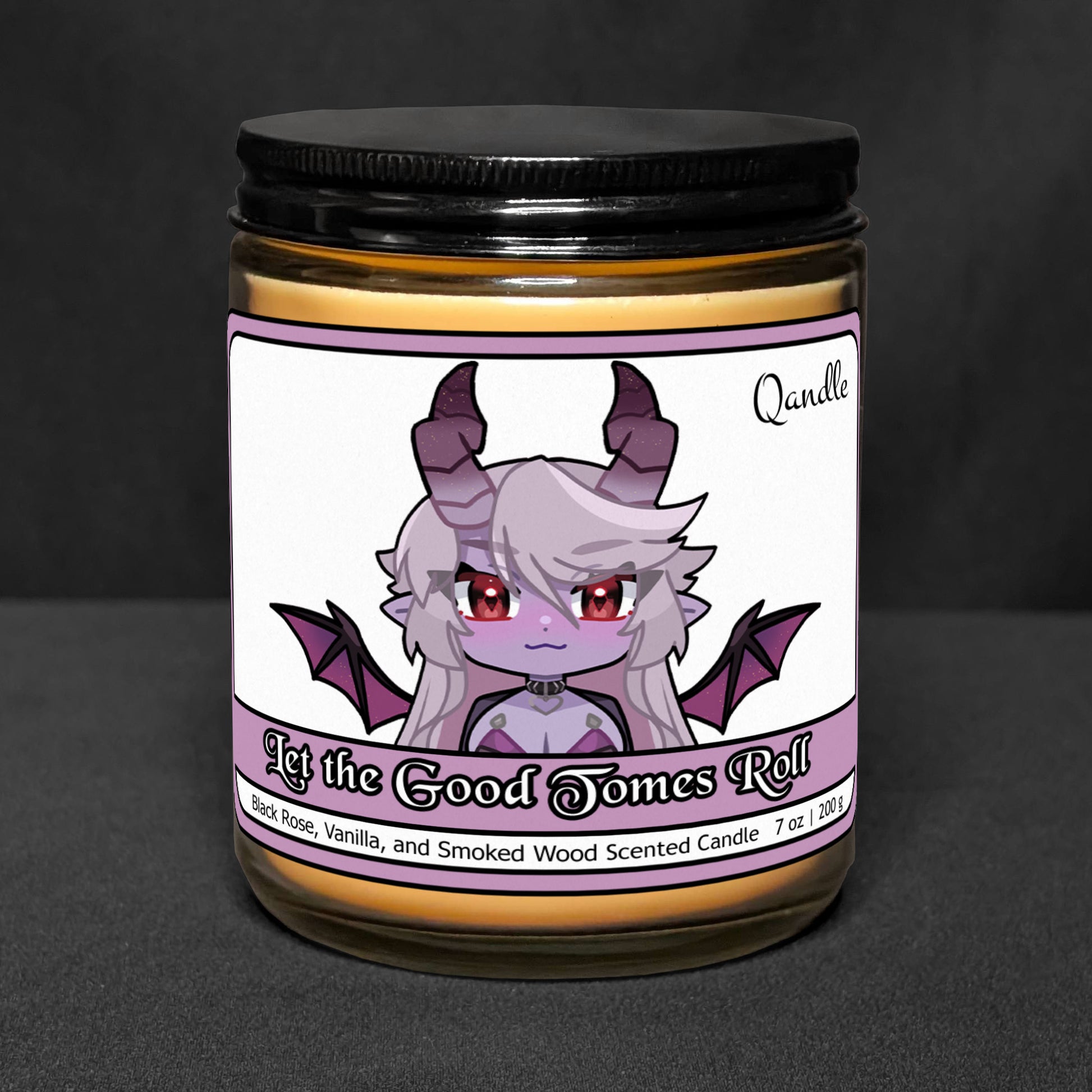 Let the Good Tomes Roll Candle