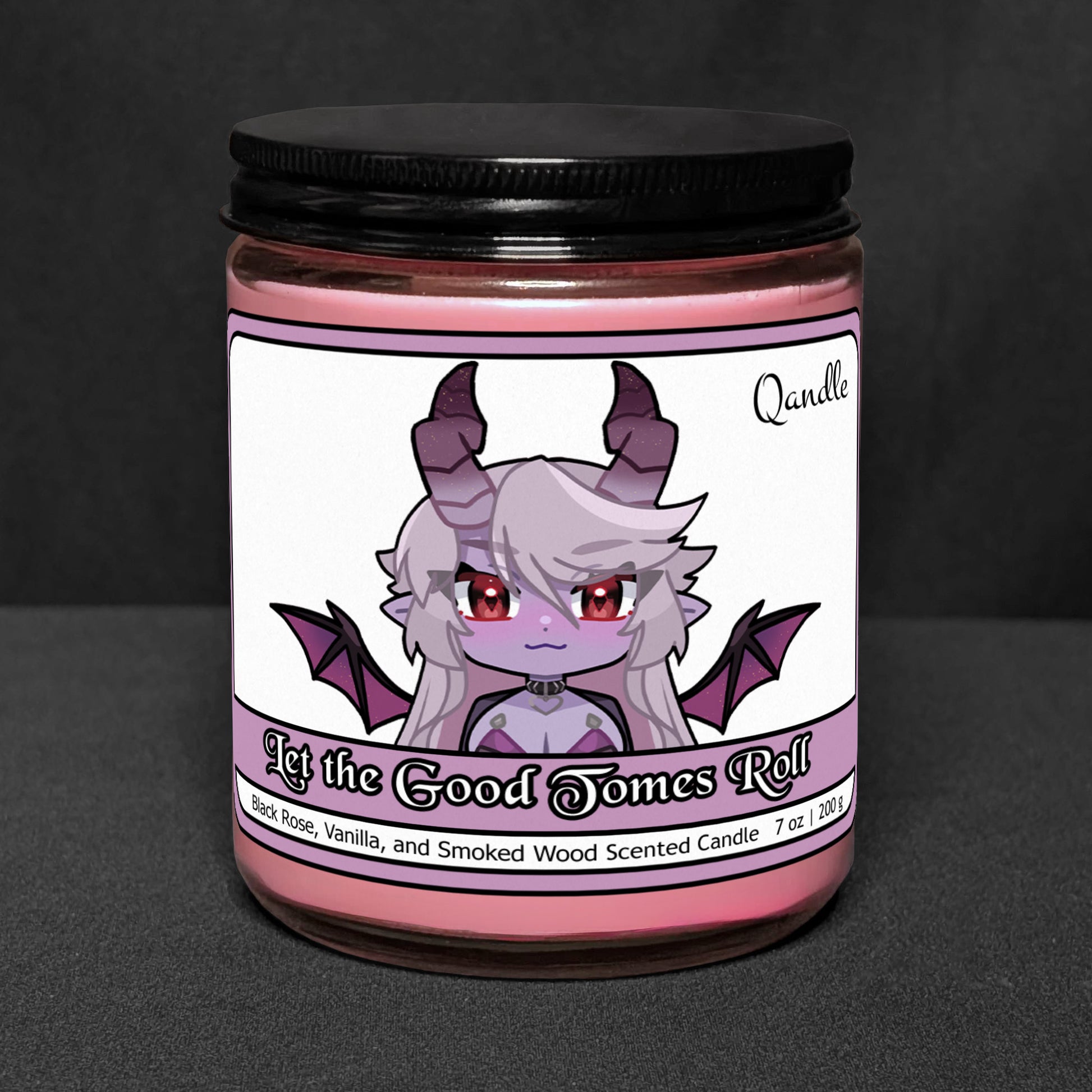 Let the Good Tomes Roll Candle