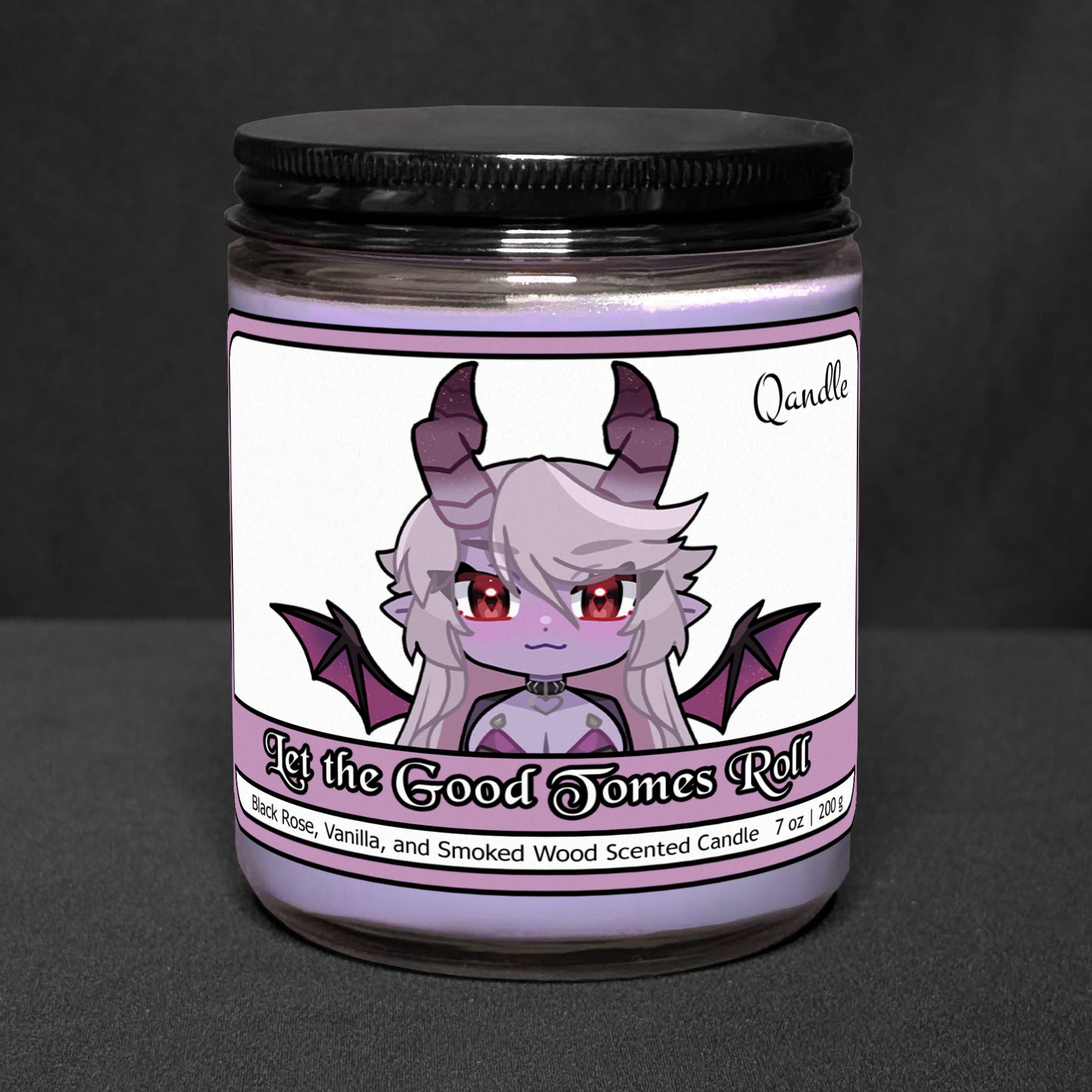 Let the Good Tomes Roll Candle