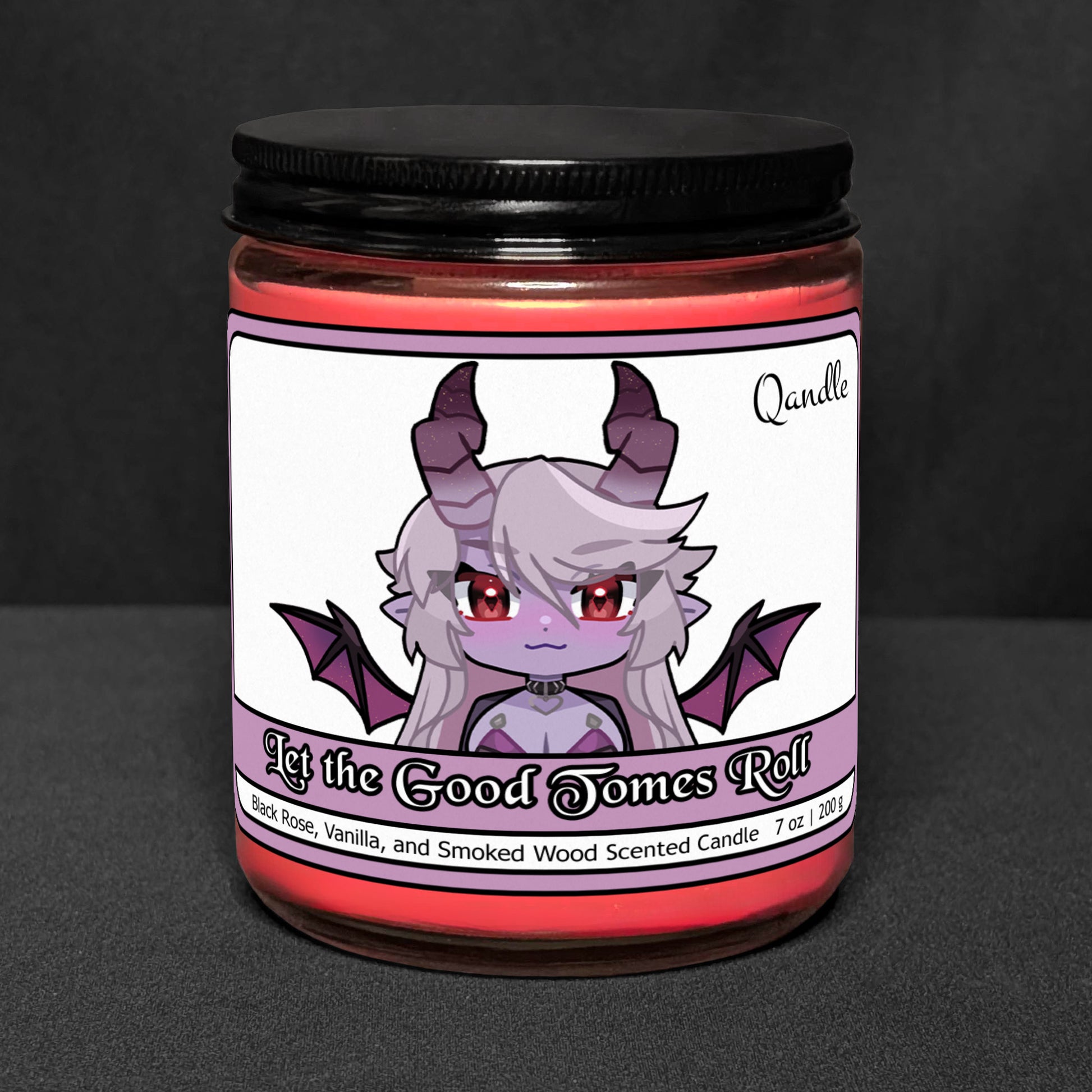 Let the Good Tomes Roll Candle