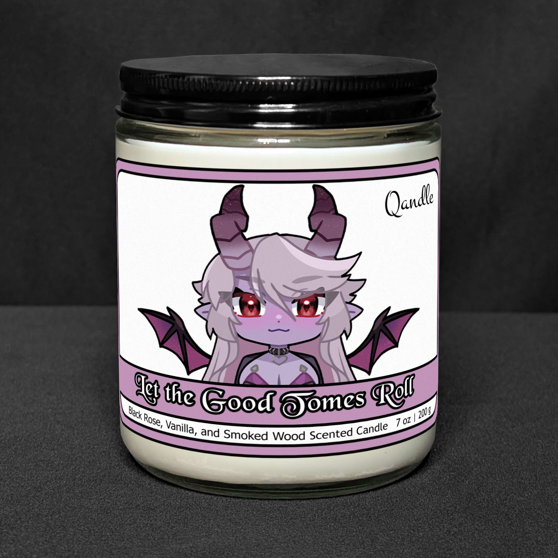 Let the Good Tomes Roll Candle