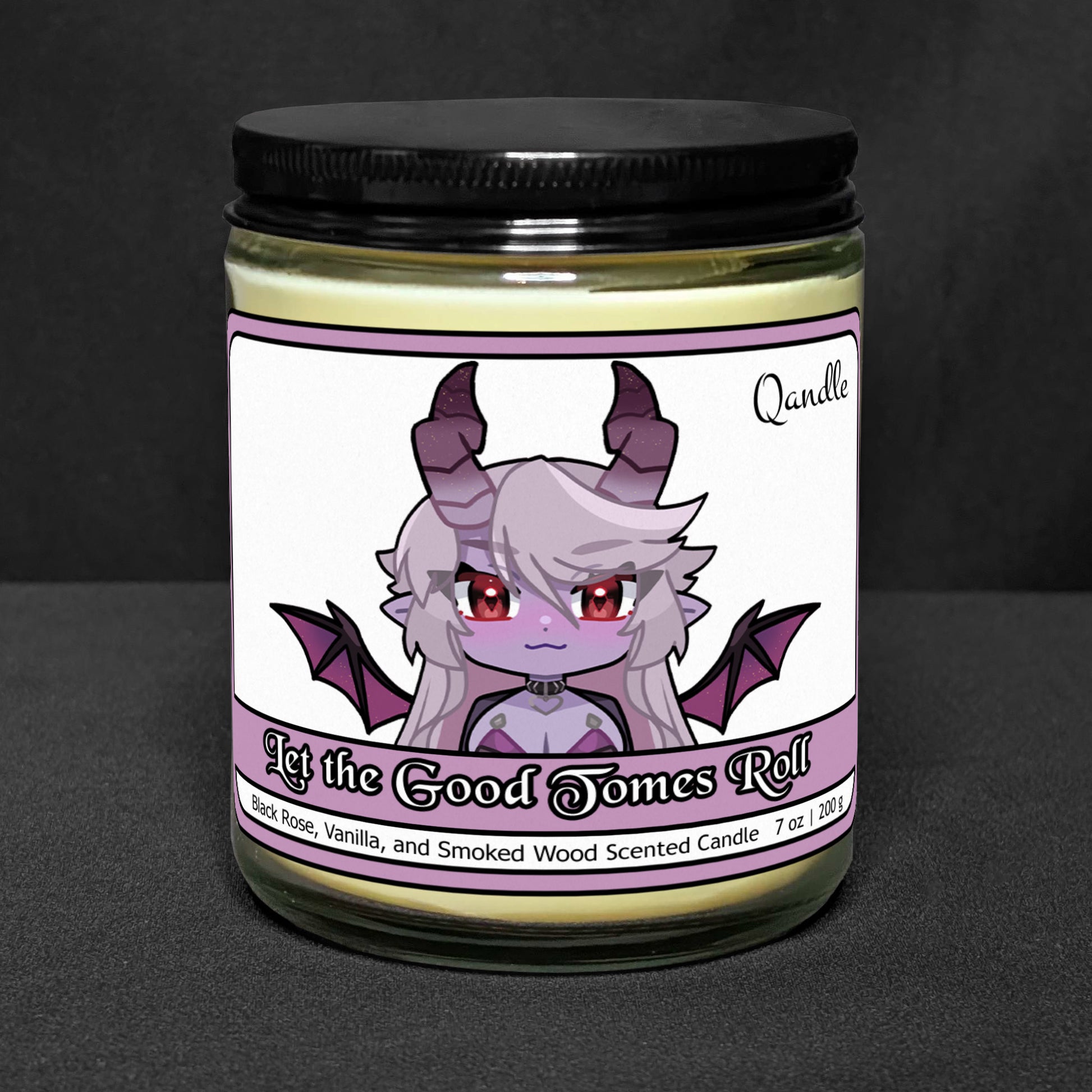 Let the Good Tomes Roll Candle