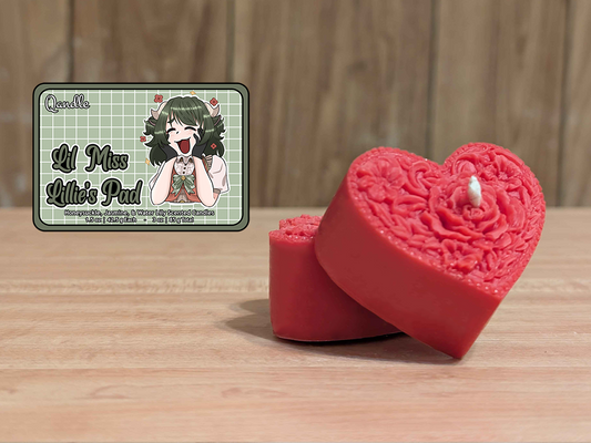 Lil Miss Lillie's Pad Heart Candles