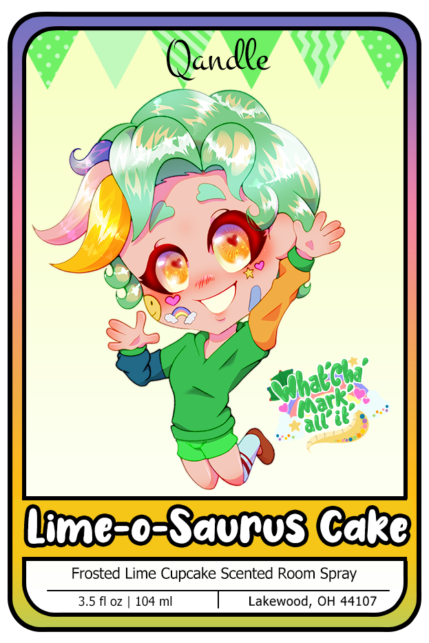 Lime-o-Saurus Cake Room Spray