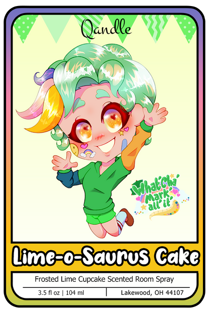 Lime-o-Saurus Cake Room Spray