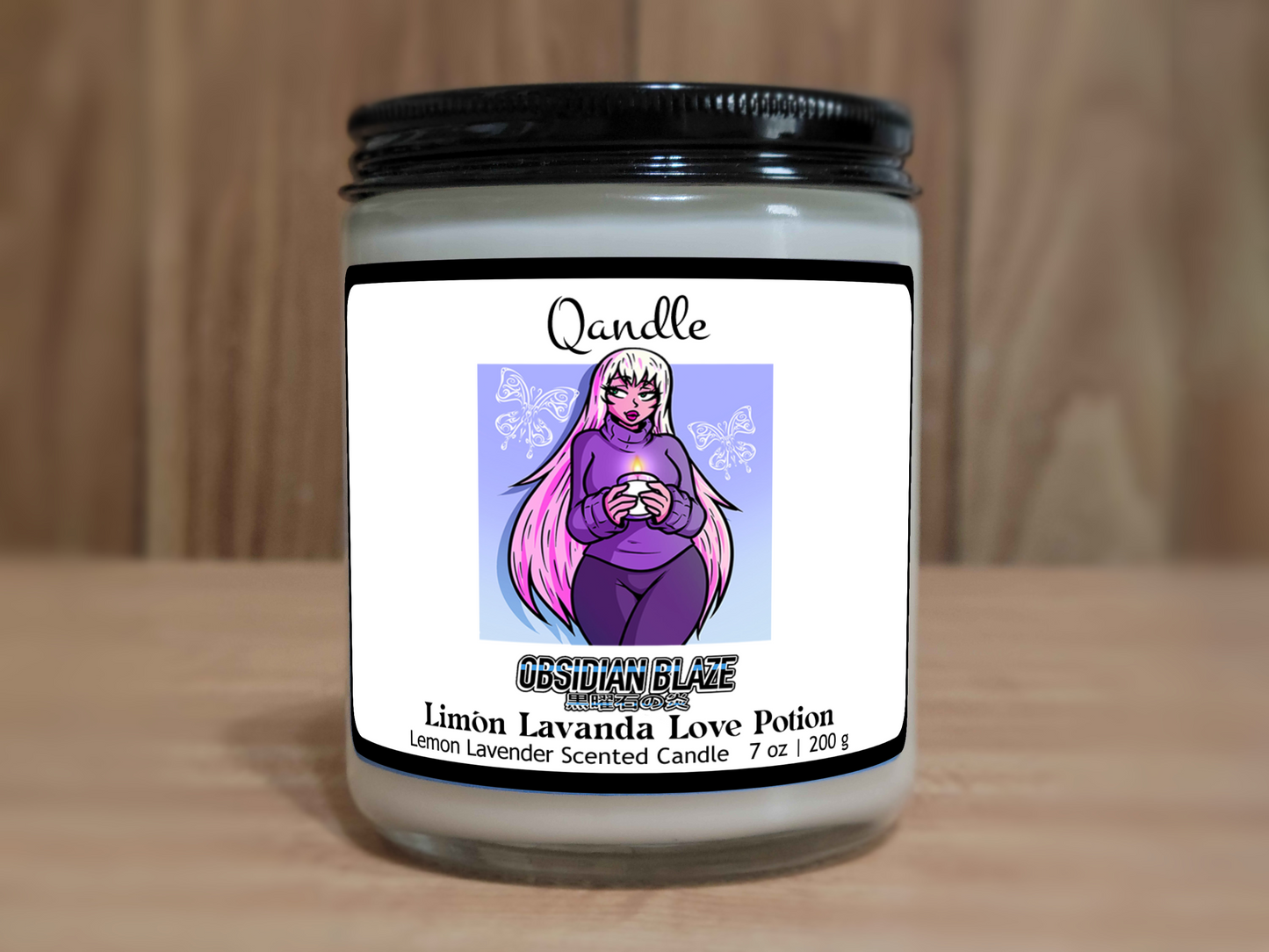 Limón Lavanda Love Potion Candle