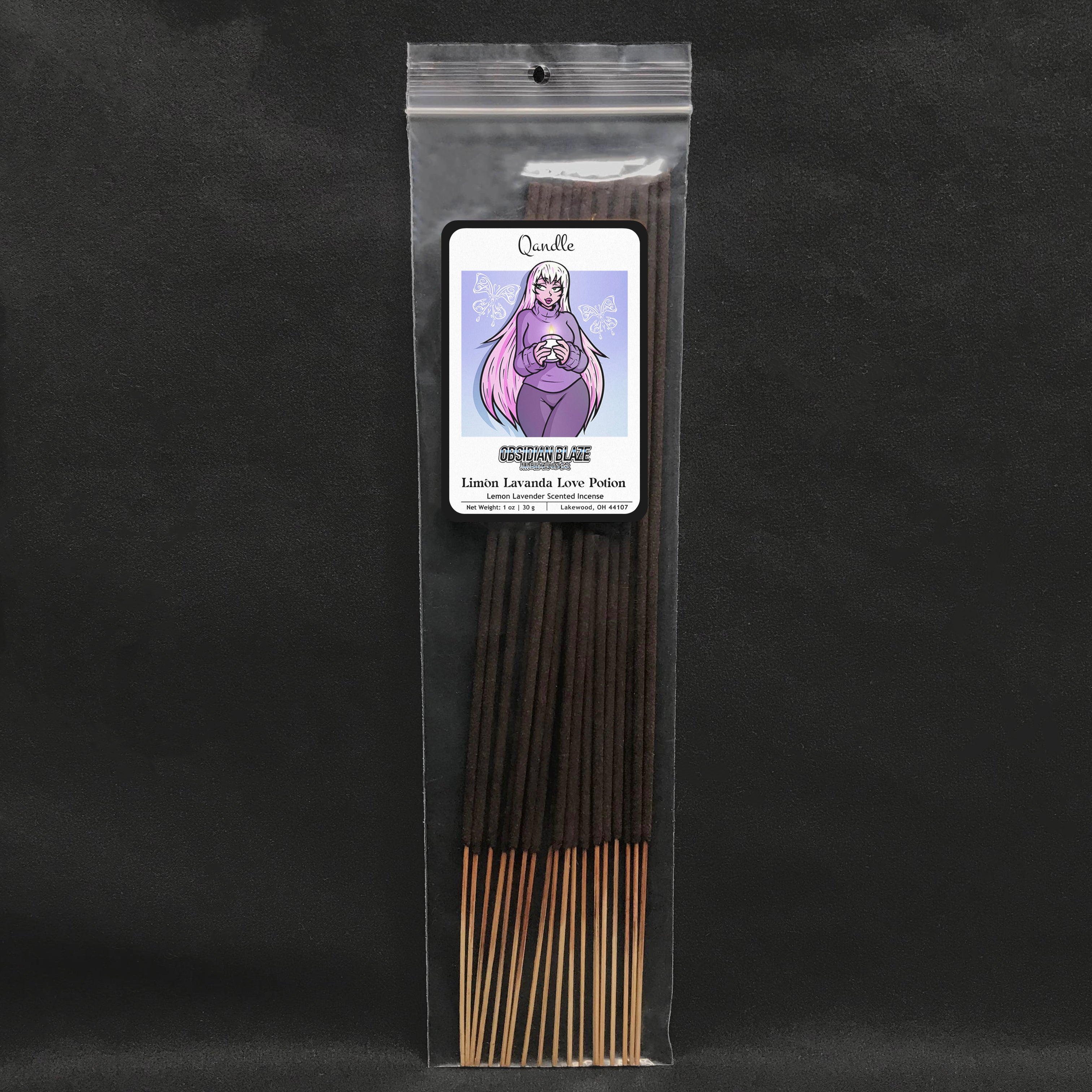 Limón Lavanda Love Potion Incense Sticks
