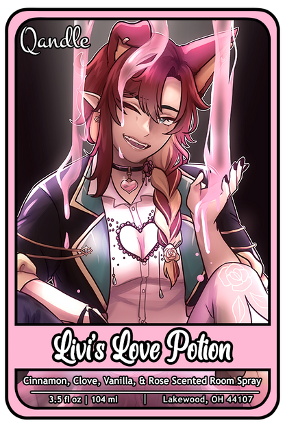 Livi's Love Potion Room Spray