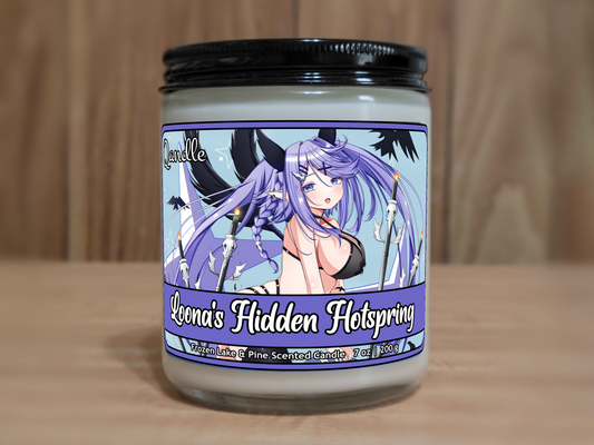 Loona's Hidden Hotspring Candle