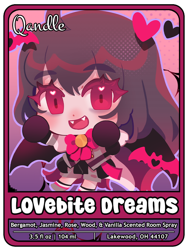 Lovebite Dreams Room Spray