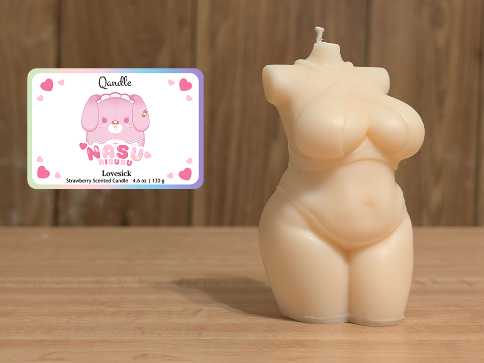 Lovesick Curvy Body Candle