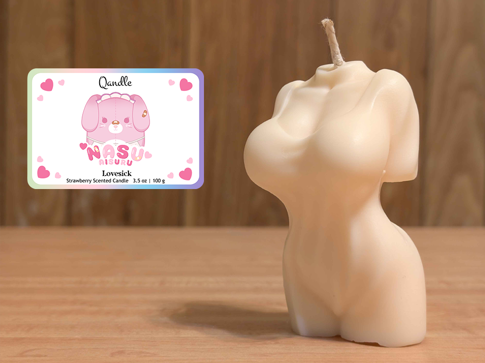 Lovesick Feminine Body Candle