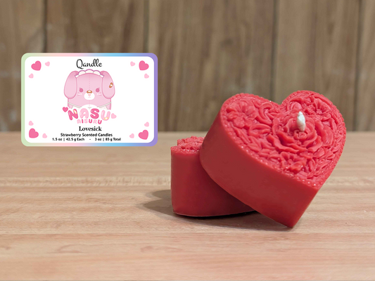 Lovesick Heart Candles