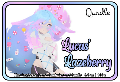 Lucas' Lazeberry Feminine Body Candle