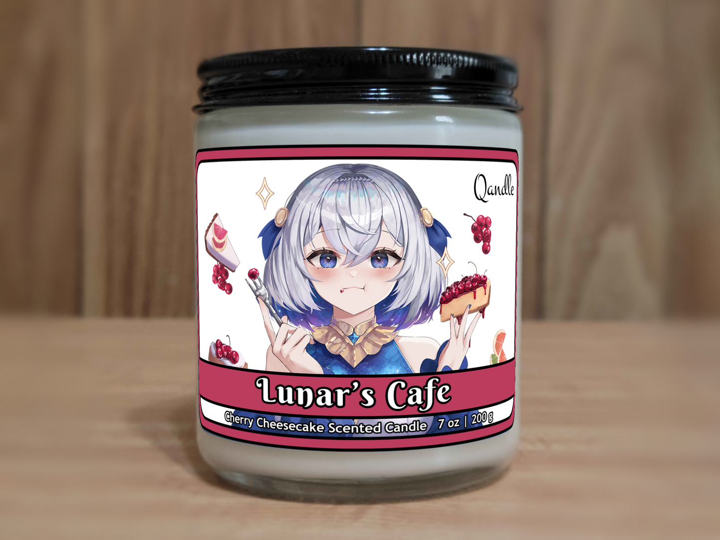 Lunar's Cafe Candle