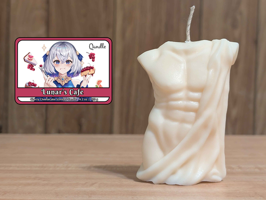 Lunar's Cafe Masculine Body Candle