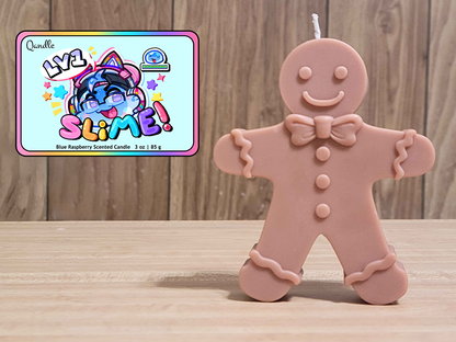 Lv1 Slime Gingerbread Man Candle