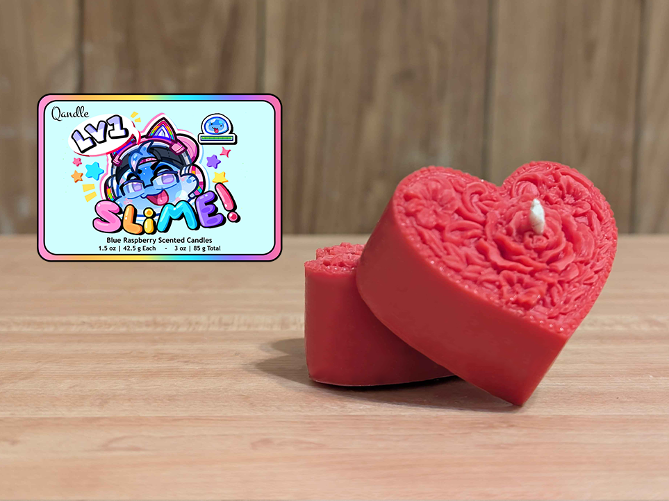 Lv1 Slime Heart Candles