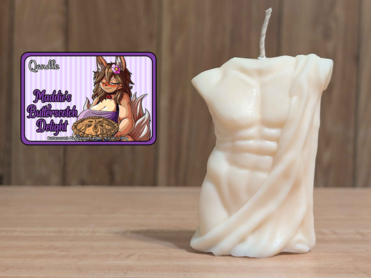 Maddie's Butterscotch Delight Masculine Body Candle