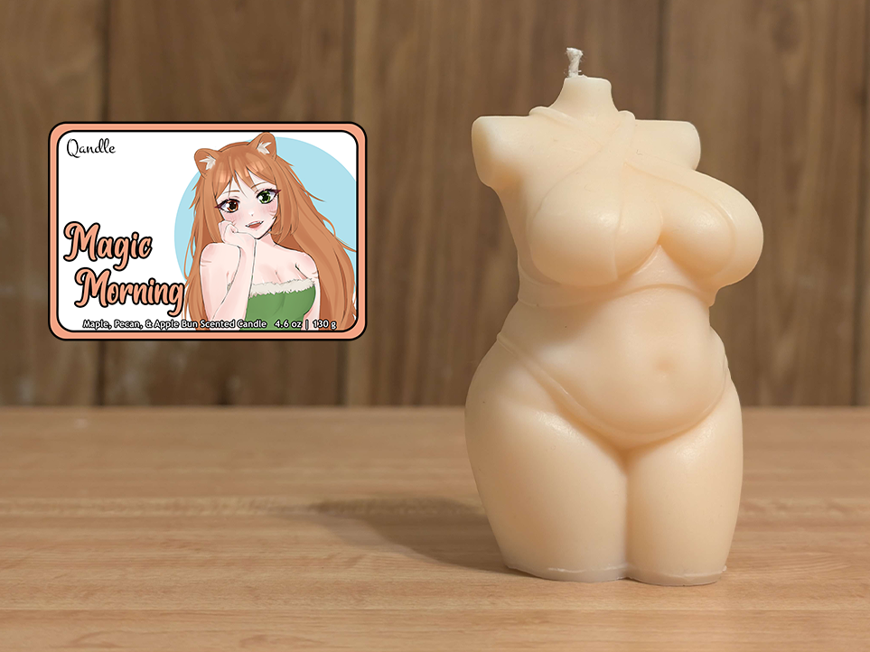 Magic Morning Curvy Body Candle