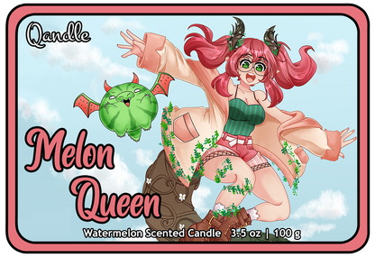 Melon Queen Feminine Body Candle