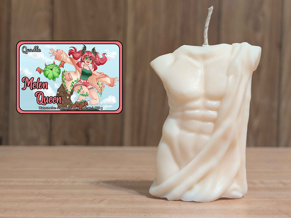 Melon Queen Masculine Body Candle